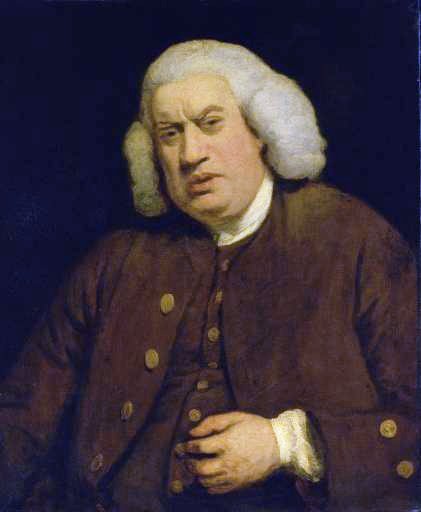 Dr Philip Dodgson Derby Samuel Johnson